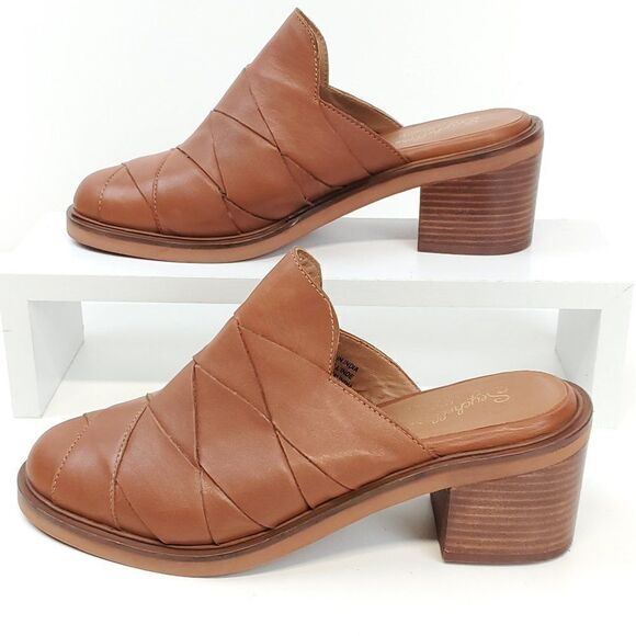 Seychelles Masterpiece Mule Slip On Stacked Heel NWOB US 8 - Picture 5 of 10